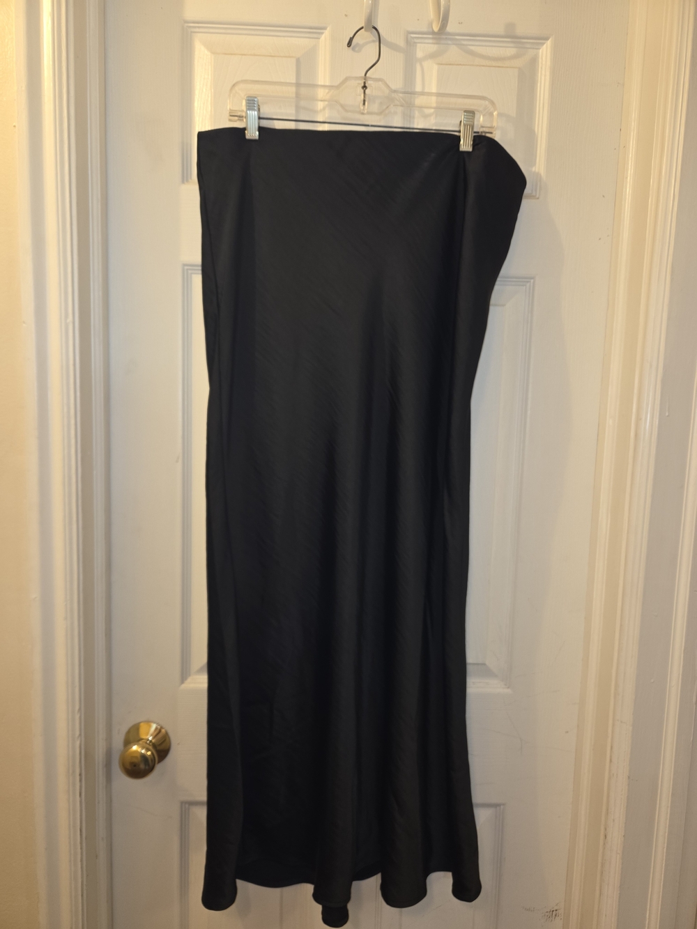 a new day Black Maxi Skirt Nwt